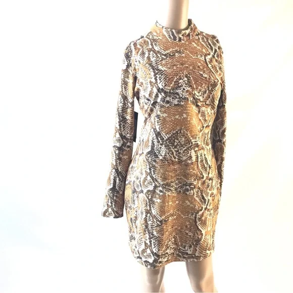 Marciano | Dresses | Marciano Womens Us 6eu 42 Hudson Snakeskin Printed  Dress Secret Skin Print